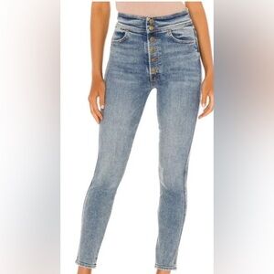 MOTHER The Swooner Snapped Ankle Bonfire Lighting Size 25 EUC